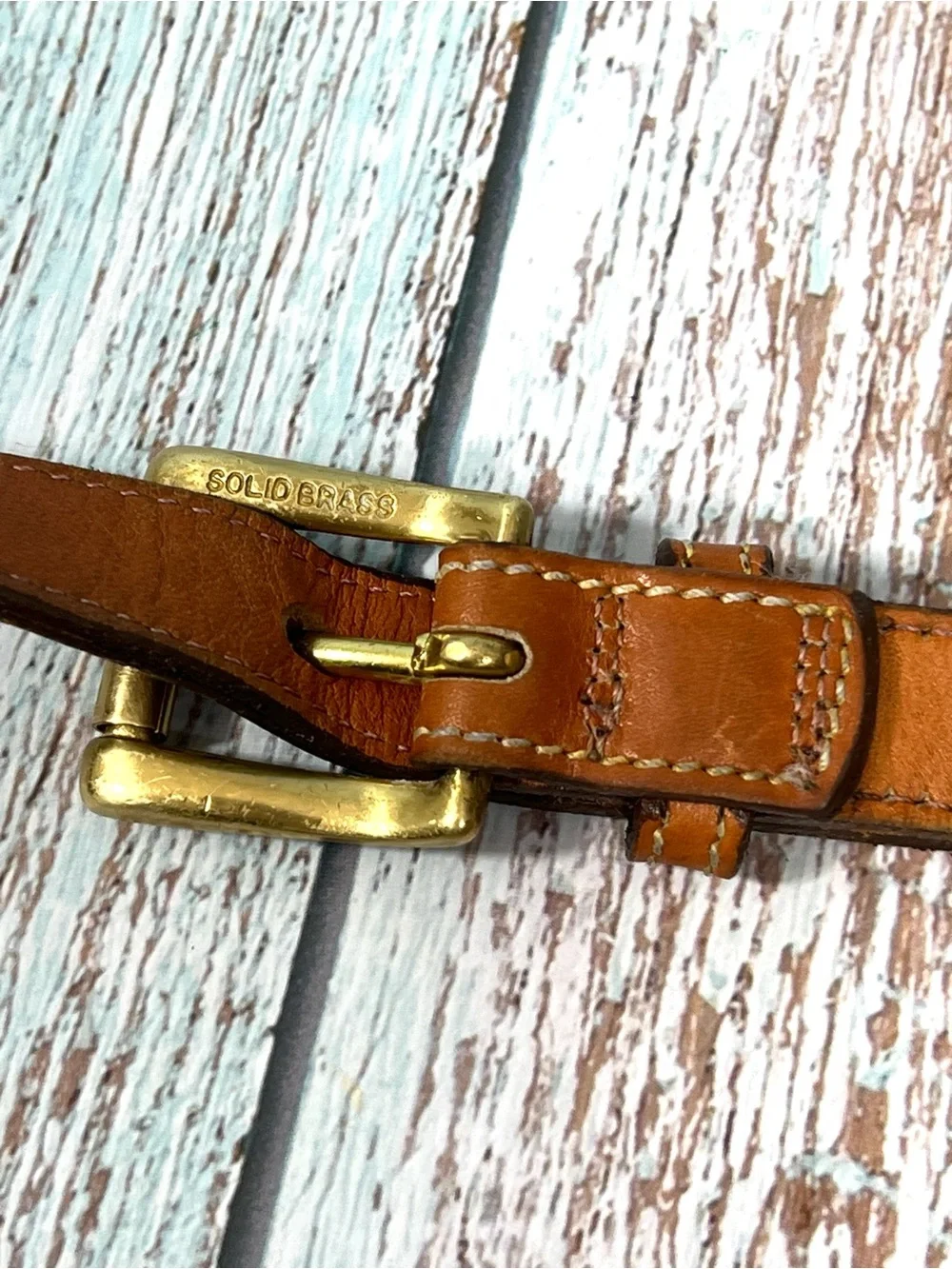 🦆 DOONEY & BOURKE ESSEX AWL PEBBLED BROWN AND BRITISH TAN CROSSBODY VINTAGE - Picture 13 of 16